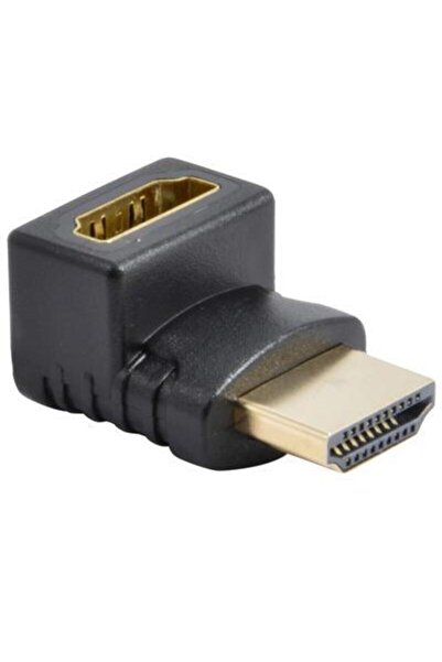 YILTECH Hdmı Dirsek Adaptörü Hdmi L Çevirici Uzatma Dönüştürücü Hdmi Köşe Çevirici