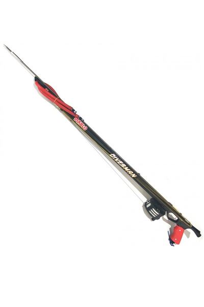 Genel Markalar Çift Lastikli Makaralı Zıpkın 95cm, Siyah, Dayanıklı ve Hassas Balık Avı Aracı