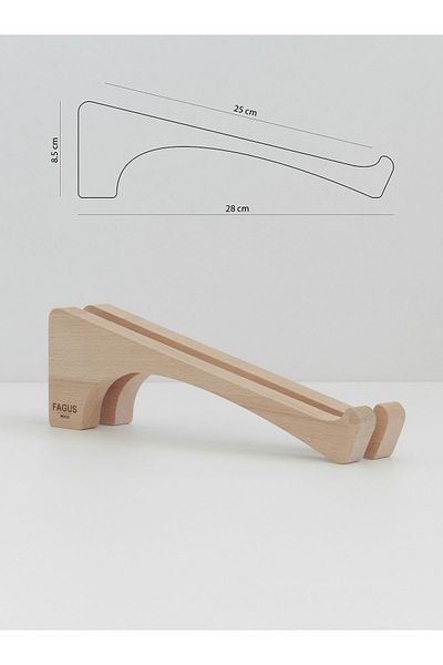 Fagus Wood Luna Laptop Stand