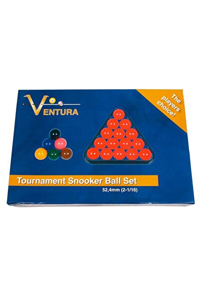 Elit Bilardo 8 Elit Bilardo Ventura Eko Snooker Top Seti 54.2mm