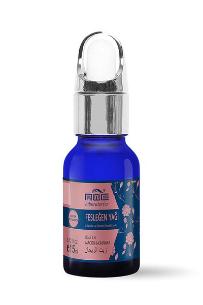 Awe Laboratories 15 ml Basil Essential Oil