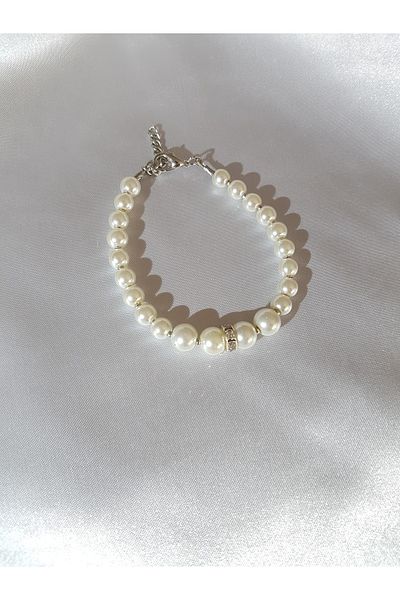SOUL BY A&B Bright Jewelled Pearl Bracelet Elegant Bracelet