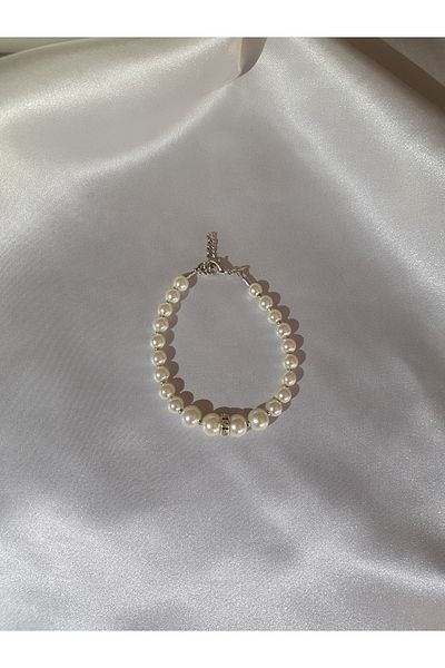 SOUL BY A&B Bright Jewelled Pearl Bracelet Elegant Bracelet