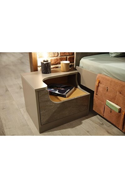 Bubuhome Ares Genç Odası Takımı Dolap + Çalışma Masası + Karyola + Şifonyer + Komodin