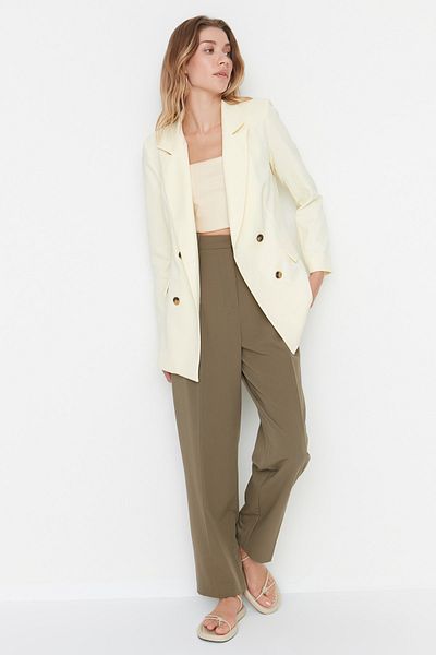 Trendyol Collection Blazer - Gelb - Oversized