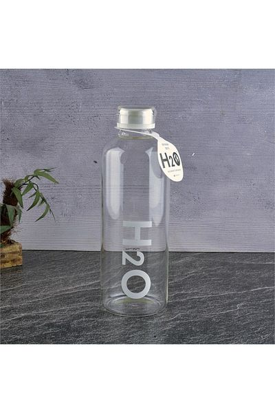 Art Bee H2o 1lt Borosilicate Glass Flask White