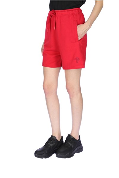 Ruck & Maul Kadın Bermuda Şort 21321 1763 Kırmızı