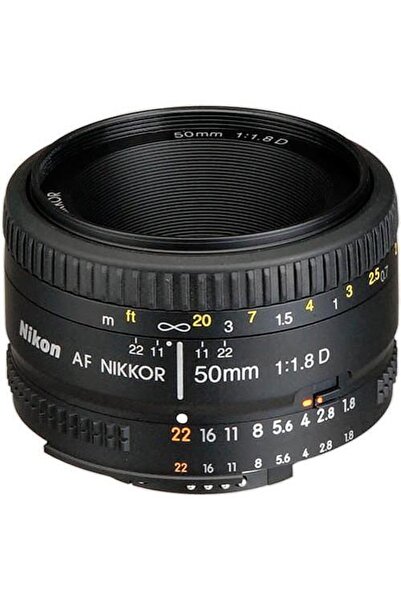 NİKON Af Nikkor 50mm F/1.8d Prime Lens