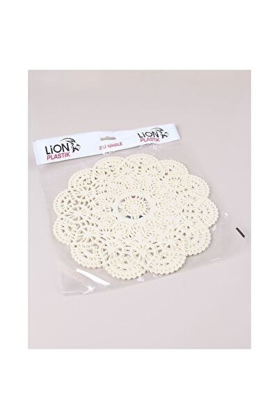 abnturk Lion Plastik Silikon 2 Li Nihale Delikli Dekoratif Desenli D-raf