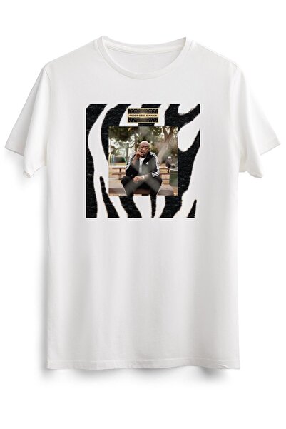 GreenMint تي شيرت أبيض للجنسين فريدي جيبس بينياتا كلاسيك