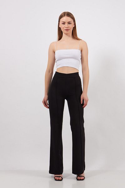 SevdeUgur Pantaloni de damă - pantaloni negri - colectia