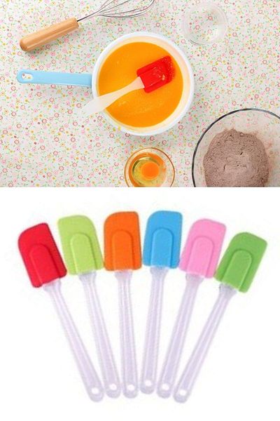 Buffer ® Large Size Silicone Spatula with Acrylic Handle