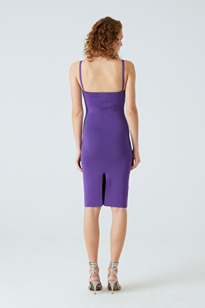 JOIN US Πλεκτό φόρεμα με κομμένη λεπτομέρεια