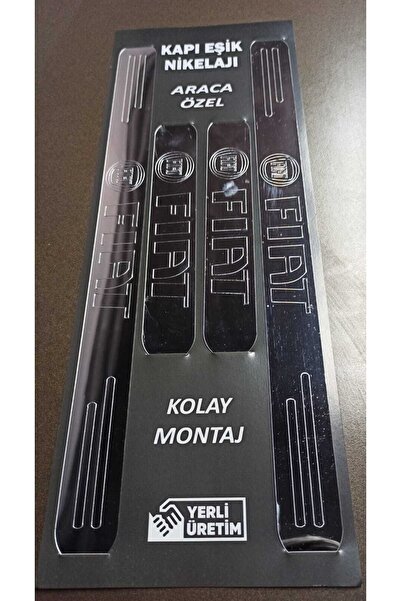 Lazer Store Fiat Egea Uyumlu Kapı Eşiği 4'lü Set Ön Arka