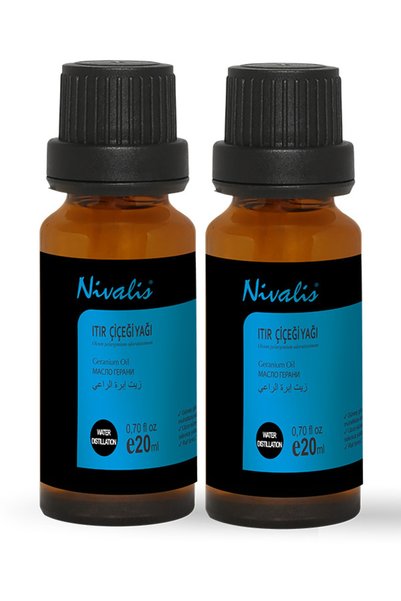 Nivalis عبوتان من زيت زهرة إبرة الراعي العطري - 20 مل