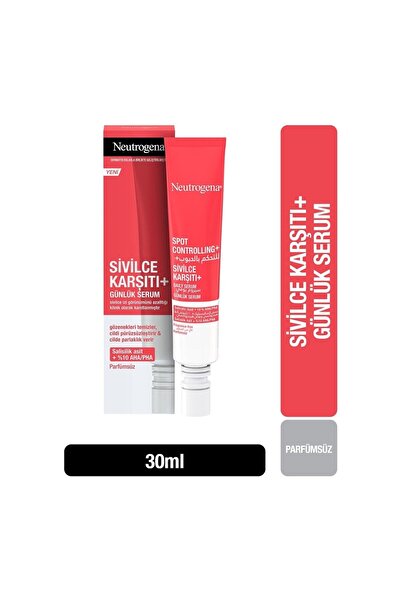 Neutrogena Sivilce Karşıtı + Serum 30 Ml X 2 Adet (yeni Ürün)