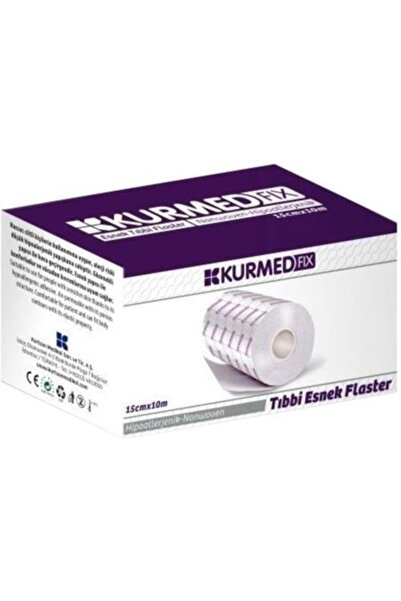 Kurmed Fix 15 Cmx10 M Hipoalerjenik Tıbbi Esnek Flaster