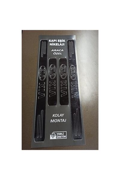 Genel Markalar Kia Rio Uyumlu Kapı Eşiği 4'lü Set Ön Arka
