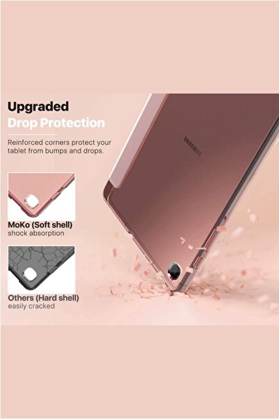 Fibaks Galaxy Tab S7 Plus T970 Compatible Case + Screen Protector + 360 with Pen Compartment and Pen Holder Stand