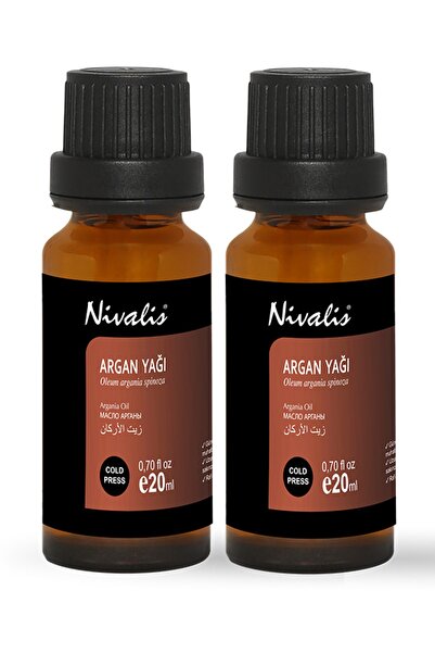 Nivalis 20 مل زيت الأرغان - عبوة من قطعتين