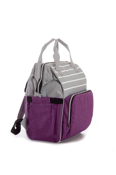 Yerli Baby Care Backpack Feeding Bottle Thermos Compartment Metal Hook Stroller Hanger Apparatus