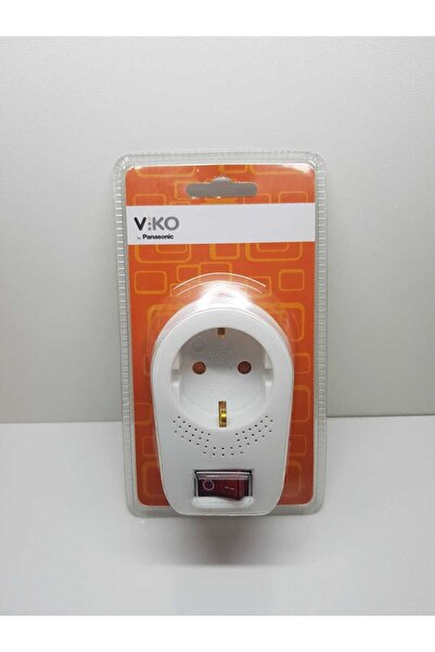 VİKO Tekli Anahtarlı Topraklı Fiş/priz