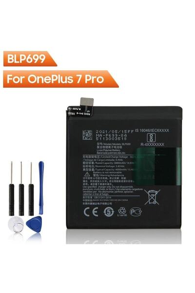 Tıklakap OnePlus 7 Pro Batarya & Tamir Seti BLP699 4000mAh