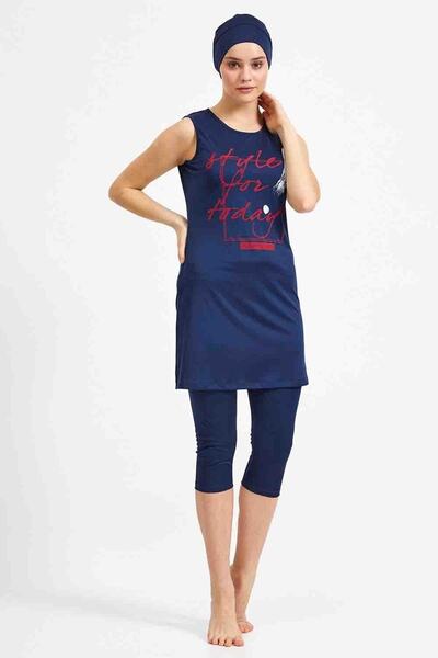 ROZAMAY Women's Half Closed Swimsuit Sleeveless Style For Today 0954