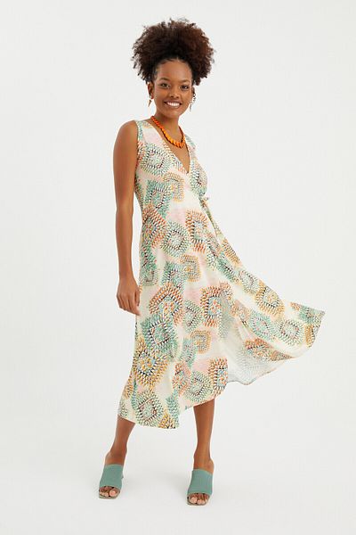 Quincey Φόρεμα Maxi Wrap