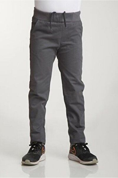 ümitteks iş ve okul kıyafetleri Smoked Lycra Complete Ribbed Canvas School Pants