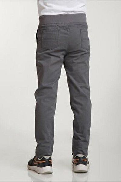 ümitteks iş ve okul kıyafetleri Smoked Lycra Complete Ribbed Canvas School Pants