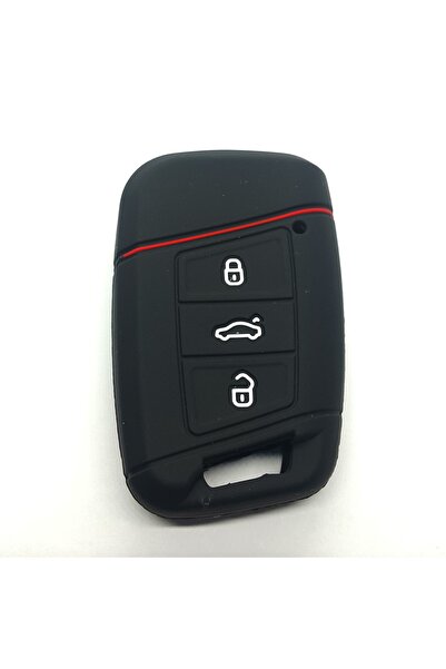 Asmenur Volkswagen Passat B8 Compatible Silicone Key Case Cover