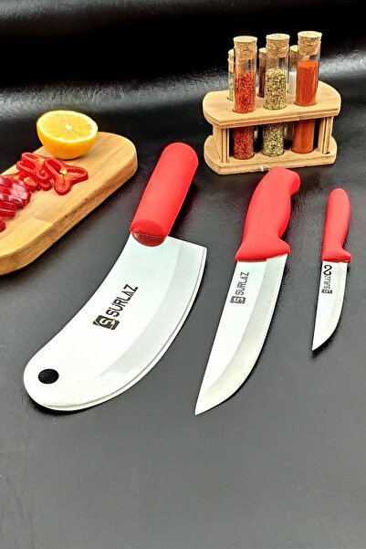 SürLaz Sürmene 3'lü Eko Mutfak Bıçak Seti
