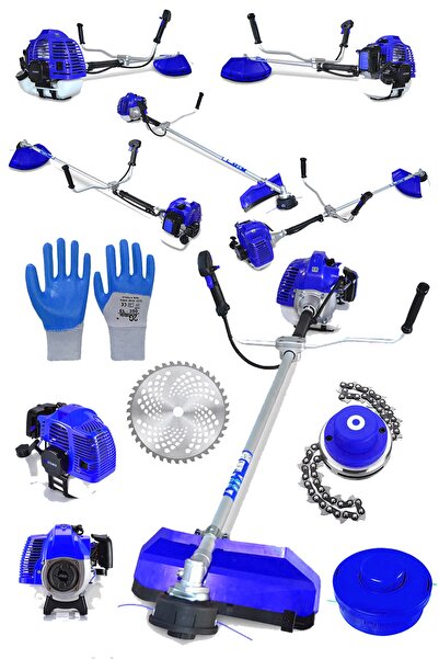 STEİNER M-9200 Yan Tipi Benzinli Motorlu Çalı Çim Ot Biçme Tırpanı Makinesi +...