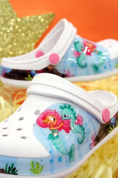 solariz Unisex Children's Slippers with Mermaid Character