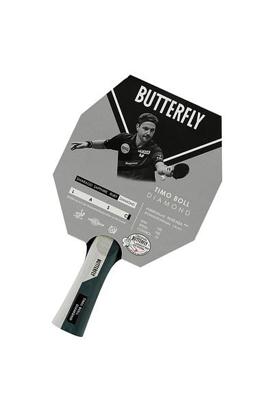 BUTTERFLY 85034 Boll Diamond Ittf Approved Table Tennis Racket