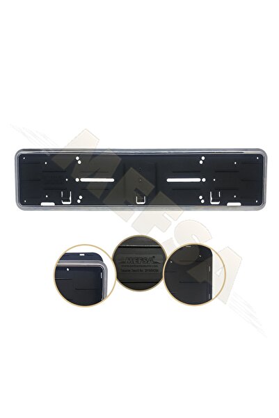 mefsa Tak Kolay Plastik Plakalık Komple Krom Çerçeveli Tek Adet