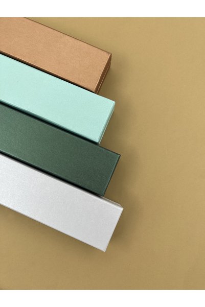 carton box Çift Kapaklı Sert Karton Karma Renk Bileklik Kutusu 10 Adet / Kapak Kutu Kapak-süngerli