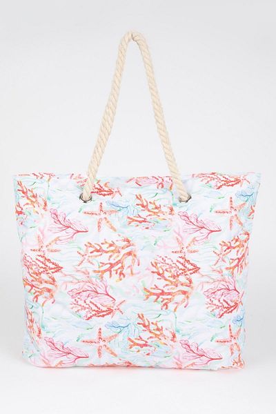 DeFacto Beach Bag - Multi-color - Graphic