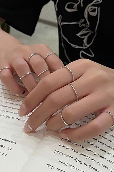 Ervalina Minimal Combination Set of 9 Rings 1043