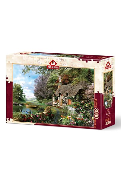 Art Puzzle لغز 3000 قطعة بعيدًا عن المدينة