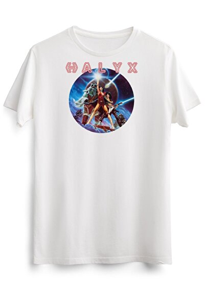 GreenMint تي شيرت أبيض للجنسين من هاليكس باند كلاسيك