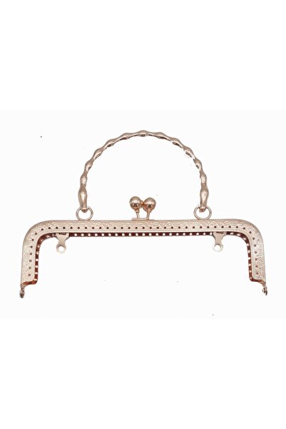 angel çanta aksesuar مشبك حقيبة ذهبي فاتح مقاس 20 سم