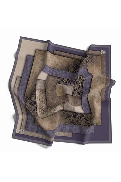 Levidor Γυναικείο Φουλάρι Twill Polyester 13349
