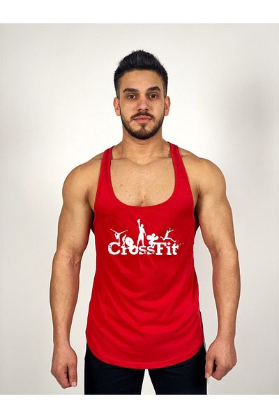 Black İstanbul -crosfit Strapped Fitness Athlete