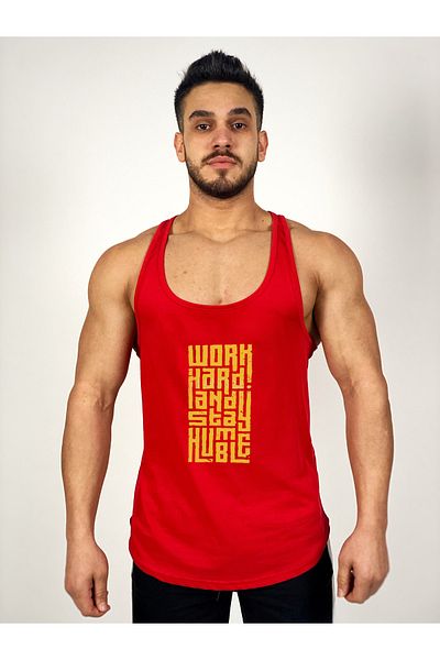 Black İstanbul - Work Hard Strappy Fitness Athlete