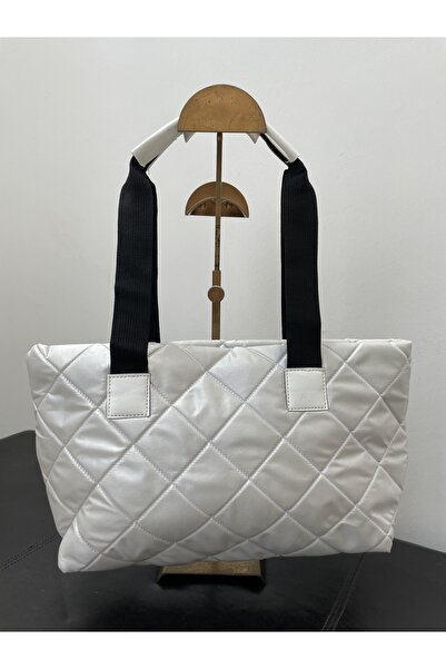 sisa.art Saten Kapitoneli Omuz Cantasi