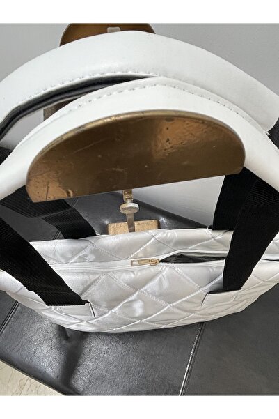 sisa.art Saten Kapitoneli Omuz Cantasi