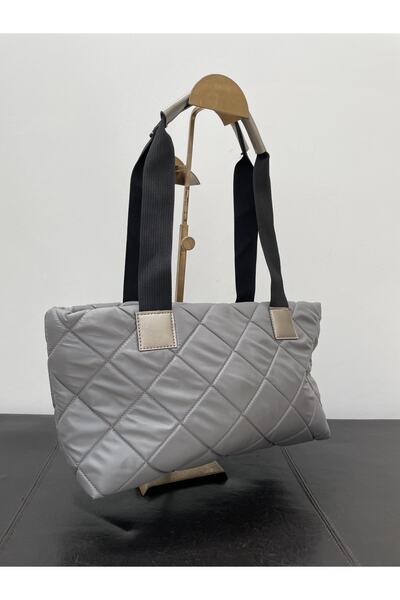 sisa.art Saten Kapitoneli Omuz Cantasi