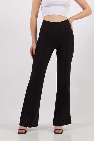 SevdeUgur Pantaloni de damă - pantaloni negri - colectia